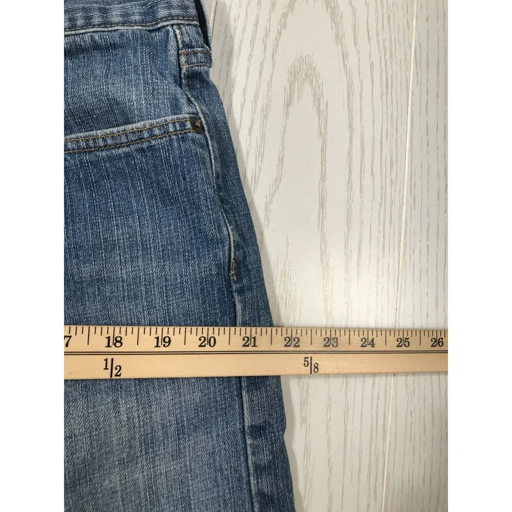 Vintage Y2K Levi's 514 Slim Straight Jeans Mens 34x34 Blue Mid Rise Cotton Retro